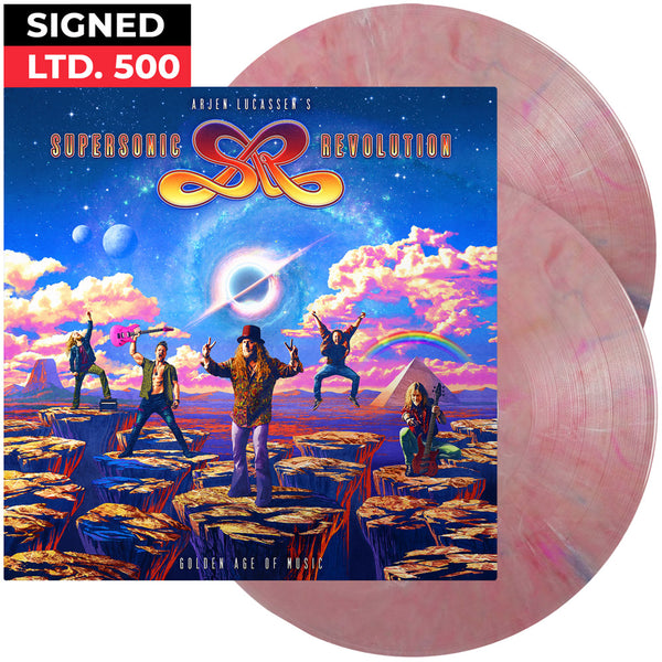 Arjen Lucassen's Supersonic Revolution - Golden Age Of Music (Pink Marble Vinyl)