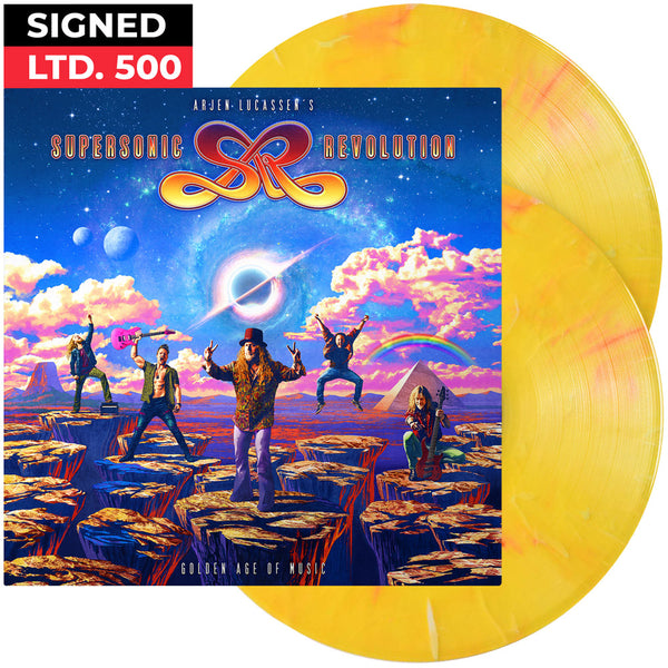 Arjen Lucassen's Supersonic Revolution - Golden Age Of Music (Yellow Marble Vinyl)