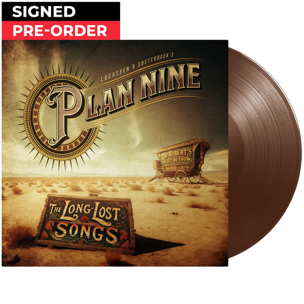 Lucassen & Soeterboek's Plan Nine - The Long-Lost Songs (Signed Brown Vinyl)