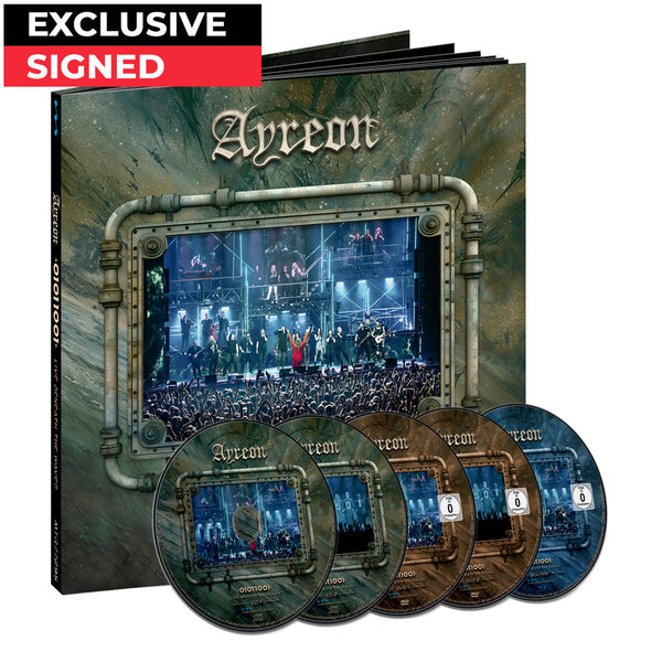 Ayreon - 01011001 - Live Beneath The Waves (Signed Artbook)