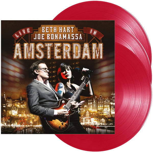 Beth Hart & Joe Bonamassa - Live In Amsterdam (Triple Red Vinyl)